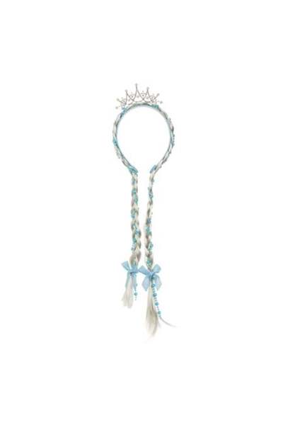 OEM Coronita Par Alba Ciel Codite Tiara Margele 30cm