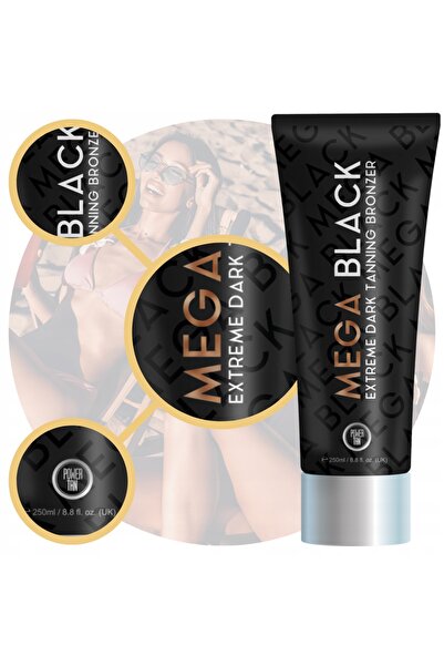 NO BRAND Power Tan Mega Black Bronzer 250ml