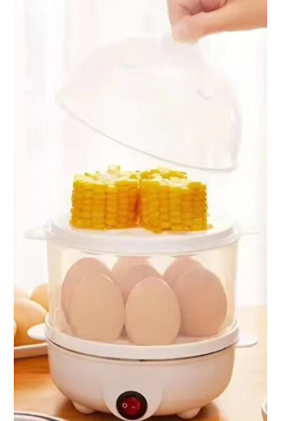 Choice1 EU xing Multifunctional Egg Boiler Electric Egg Steamer Cooking Break...