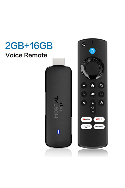 Choice1 Q8 2GB16G Voice Mortal Q8 Android14 TV Stick WIFI6 Voice Control TV S...