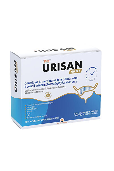 SUN WAVE PHARMA Urisan Akut 20 plicuri