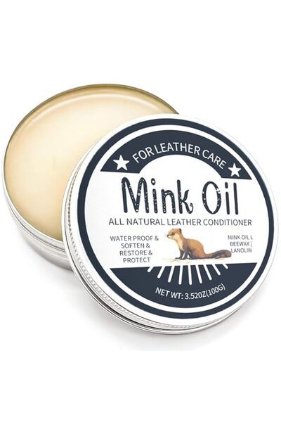 Generic Brand All-Natural Leather Cream – Mink Oil Kit for Conditioning & Res...
