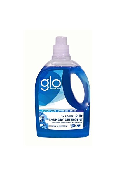 Generic Brand GLO Laundry Liquid Detergent 2 Liter, Blue Horizon