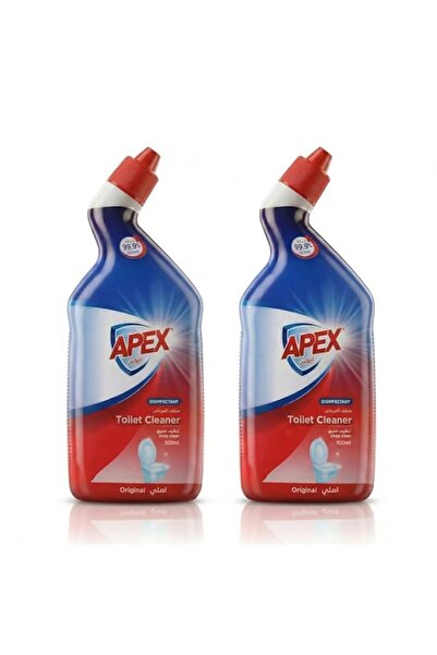 Generic Brand Apex Disinfectant Toilet Cleaner Promo Pack 2 x 500 ml
