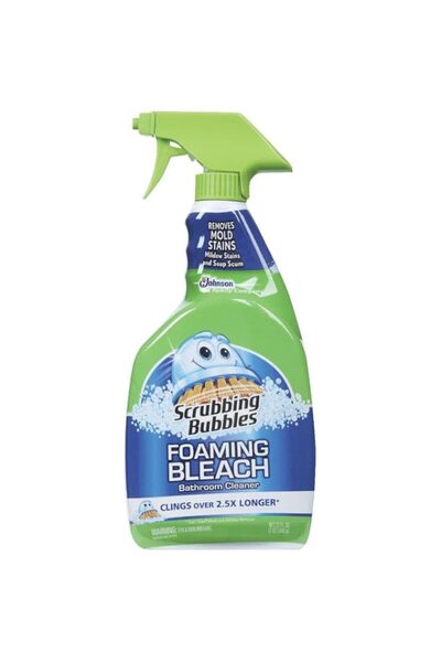 Generic Brand SC Johnson Scrubbing Bubbles Foaming Bleach Bathroom Cleaner 32 oz