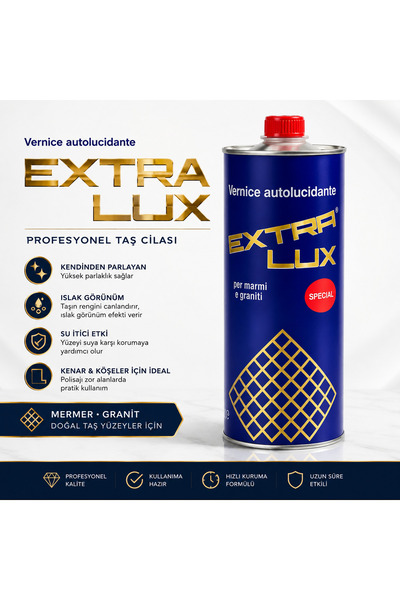 ilpa Extra Lux Mermer Granit Cilası – Doğal Taş Parlatıcı ve Islak Görünüm Ve...