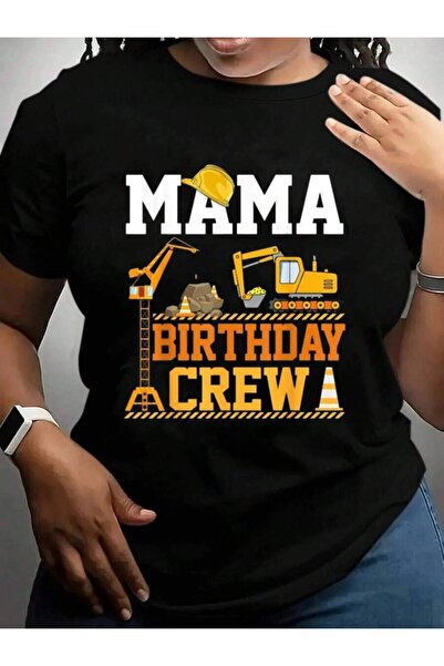 21JNRY Mama Birthday Crew Construction Excavator Family Cruise Vacation Trip ...