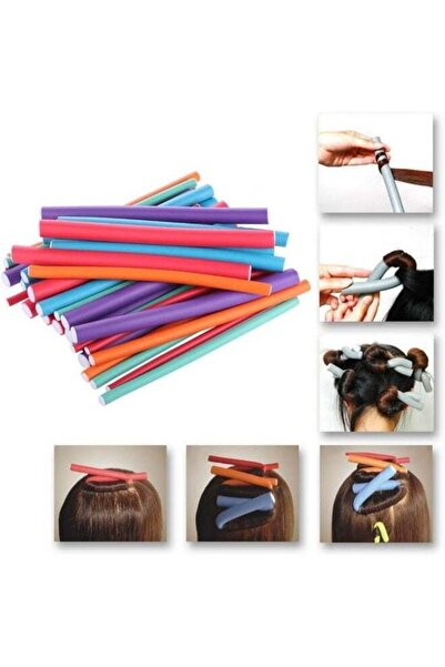 BLOOMING TIME 36PCS No Heat Hair Curlers, Flexible Foam Curling Rod Set, Soft...