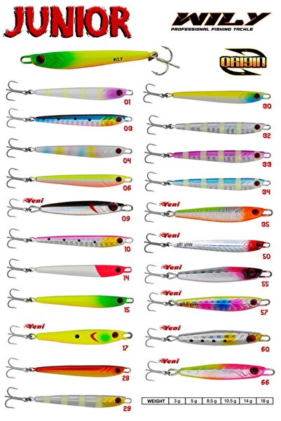 Wily Junior Jig 5 gr 3.5 cm - 17