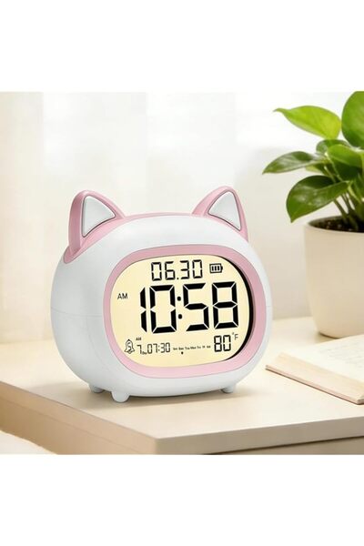 Generic Brand Kids Alarm Clock, Sleep Trainer with Night Light, Adjustable Br...