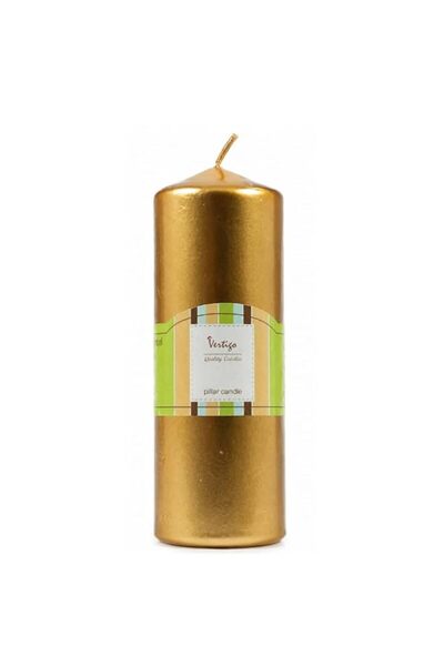Generic Brand Vertigo Christmas Magic Pillar Candle – Unscented Smokeless Lon...
