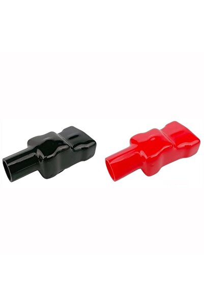 Generic WANGCL 2 Pcs Car Battery Terminal Covers Red Black Soft Plastic Batte...