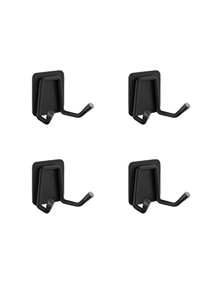 Generic [YNOBUN] No Punch Hooks 4 Piece Set, Stainless Steel Bonded Hooks, He...