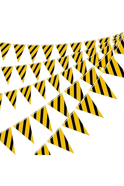 Generic Construction Birthday Party Supplies, 5 Packs Construction Pennant Ba...