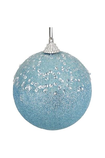 Generic Brand Koopman CAA730330 Christmas Deco Glitter Ball, 80 mm Size