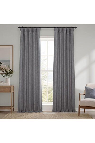 Generic HPD Half Price Drapes Faux Linen Room Darkening Curtains - 96 Inches ...