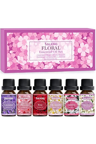 Generic Brand SALKING Floral Essential Oils Set, Premium Pure and Natural Ess...