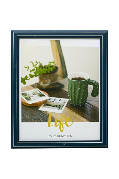 Generic Brand Fitto Dark Brown Wooden Photo Frame with White Border, 6x8 Inch...
