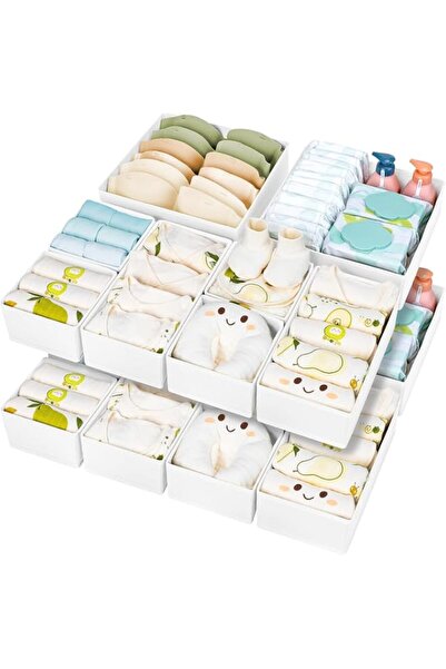 Generic Oasisgalore 15-Pack Drawer Organizers - Foldable Clothing Dividers fo...
