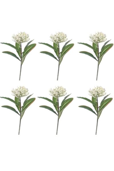 Generic Brand YATAI Artificial Protea Flower, 45cm Realistic Fake Flowers wit...