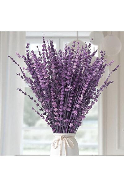 Generic Dried Lavender Flowers Bundle 180+ Stems Bleached Lavender Bouquet 15...