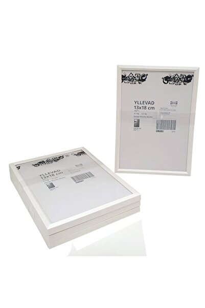 Generic Brand I-K-E-A IKEA YLLEVAD Picture Frames 13 x 18 cm White Set of 4