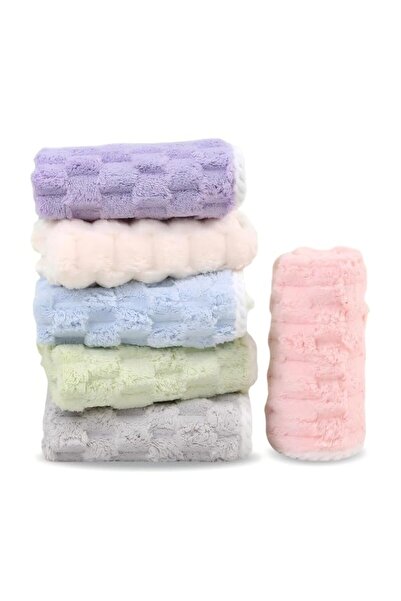 Generic 6 Pcs Terry Cloth Hand Towels, Small Baby Face Towels, Soft and Absor...