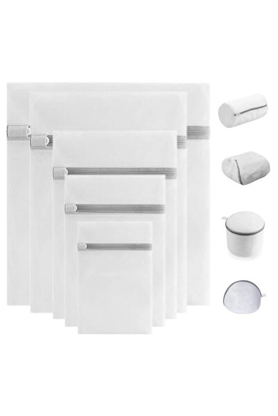 Generic Tazweeq 9Pcs Mesh Laundry Bags, Premium Zippered Fine Mesh Laundry Ba...