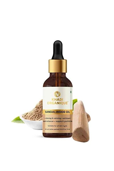 Generic Brand Khadi Organique Sandalwood Essential Oil-, 15 ml
