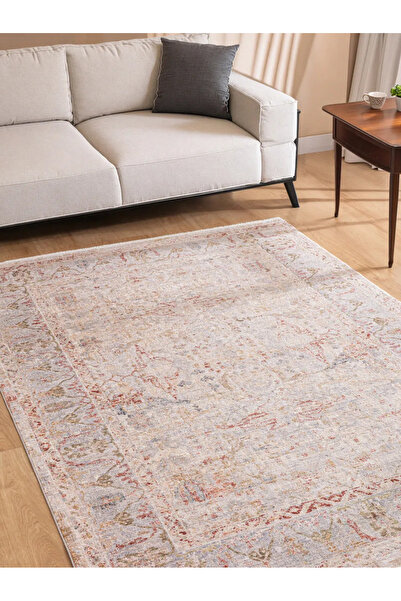Tuğra Halı Lincoln LC06 100 x 200 cm Zamansız Desenli Vintage Salon ve Oturma...