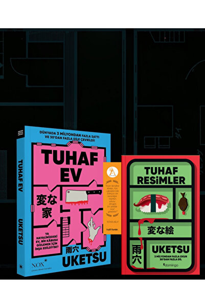 NOX Uketsu - Tuhaf Ev - Tuhaf Resimler - 2 KİTAP SET AYRAÇ HEDİYELİ