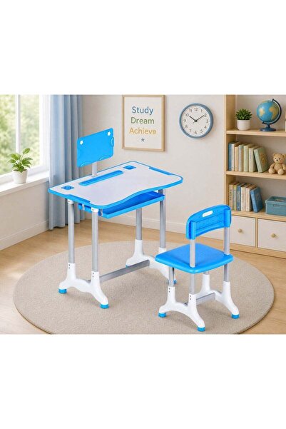 ACTEN Fanz Educational Desk for Children consisting of a Study Table and Chai...
