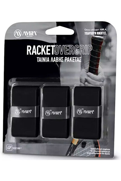 Amila Overgrip Μαύρο 3 τεμάχια Κωδικός: 45791