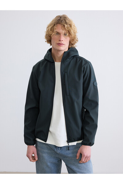 LC Waikiki Vizyon New Season Standard Fit Hooded Men's Slim Coat