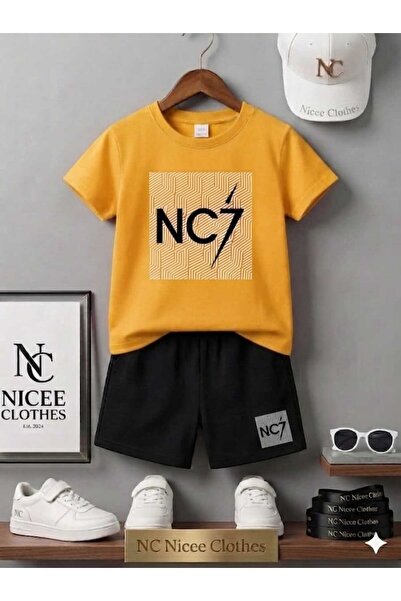 Leto Lykia Summer Children's T-Shirt Shorts Unisex (Nc 7 Printed)