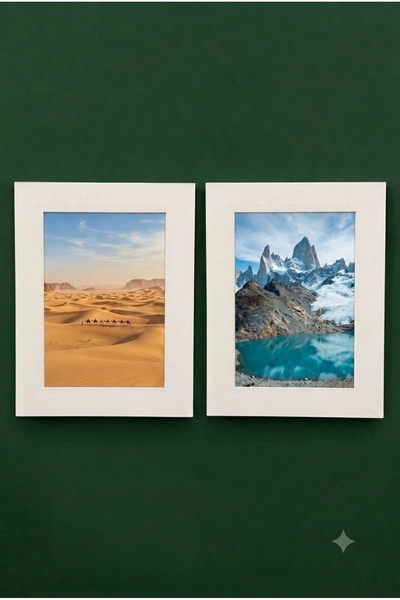 fy design BEYAZ 15x21 A5 BOYUTUNDA FOTOĞRAF RESİM ÇERÇEVESİ MASAÜSTÜ UYGUN AS...