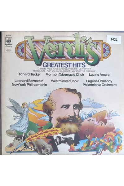 Plak Merkezi VERDI - GREATEST HITS - ORİJİNAL DÖNEM BASKI MÜZİK PLAKLARI