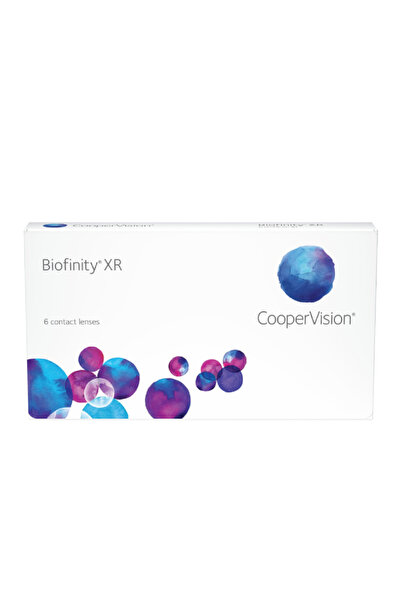 CooperVision Biofinity XR Pack Of 6, Monthly Disposable Contact Lenses, Clear Contact Lenses