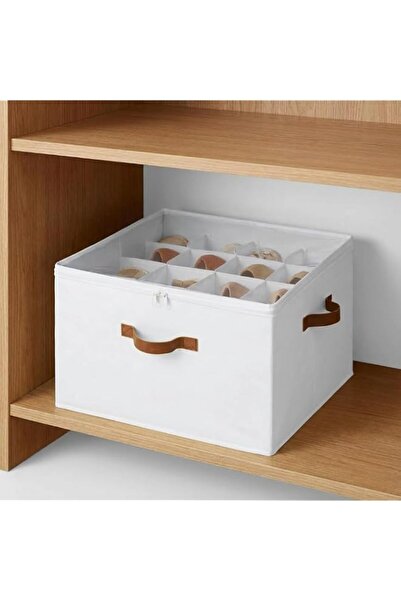 Generic Shoe Organizer for Closet, Fabric Shoe Storage Bins with Clear Cover,...