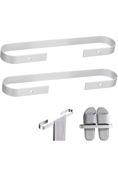 Generic VUCATIN Self-Adhesive Shoes Racks, Wall Mounted Towel Holder, Anti-Ru...