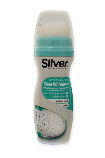 Silver ملمع أحذية فوري سائل فاخر أبيض 75 مل