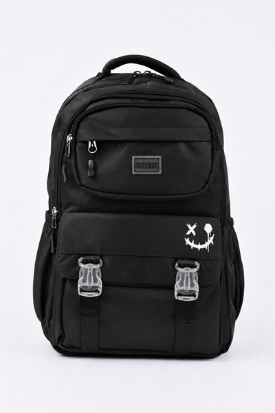WANDER BAG 7380 Korean Style Multi-Compartment, Large Internal Volume, Water ...