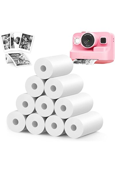Generic 5 Rolls Kids Camera Instant Print Refill Paper Set, HD Printing Therm...