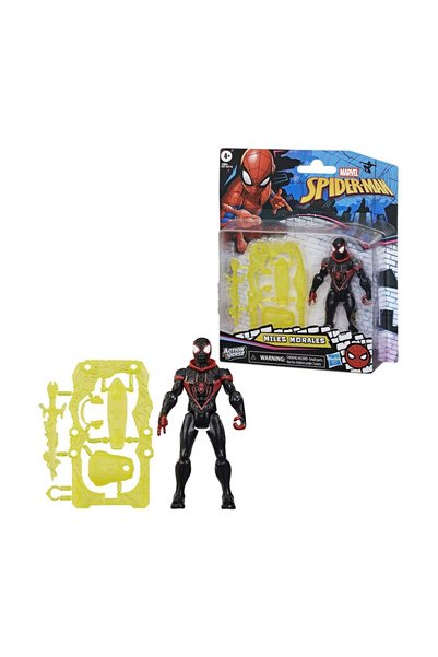 Hasbro Marvel: Action Verse Spider-Man - Miles Morales Figurină de acțiune (G...