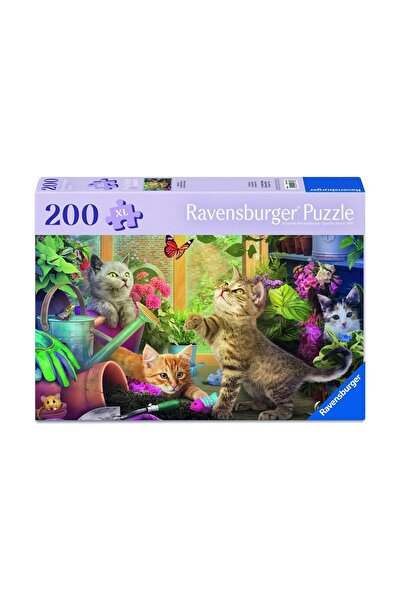 RAVENSBURGER Puzzle: Feel Well - Cheeky Cats (200pcs) (12001735)