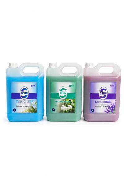 Selin Set 3x5L Detergent Lichid - Formulă Concentrată Super Calitativă !