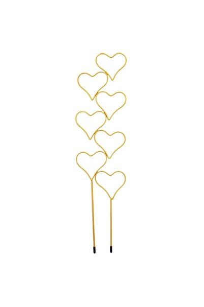 Generic Tazweeq Plant Trellis Indoor, 4.7x17.7 Inch Heart Shape Small Trellis...