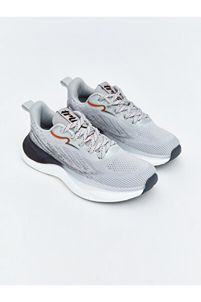 LC Waikiki Triwex Gray Mesh Detailed Men's Sports Shoes