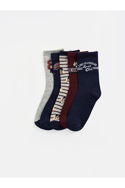 LC Waikiki I Printed Boys' Socks 5-Piece Set from Freezen Store