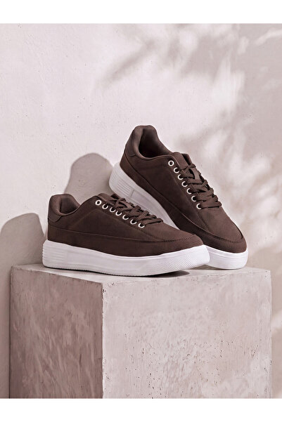 LC Waikiki Lcw Steps Brown Lace-Up Men's Sports Shoes